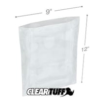 International Plastics PB30912 9 x 12 in. Clear Poly Bags, 0.003 Gauge - Case of 1000