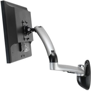 Single Lens Mount - Ergotech Freedom Arm Single Wall Mount, Silver