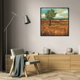 thumbnail image 3 of Tamara Angeney 26x26 Gallery Wrapped Canvas Wall Art Titled - Distant Fields II, 3 of 4