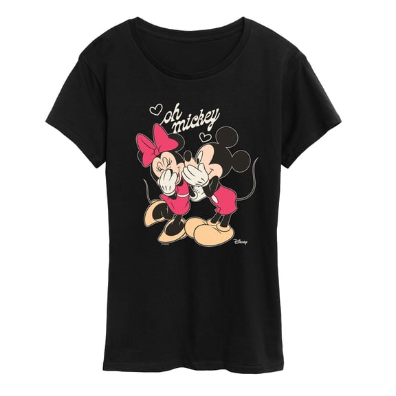 Disney - Oh Mickey - Women's Short Sleeve Graphic T-Shirt