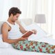 thumbnail image 5 of Balery Dachshund Christmas Play Pantalones de pijama para hombre, pijama ultraligero, pantalón de descanso-Large, 5 of 6