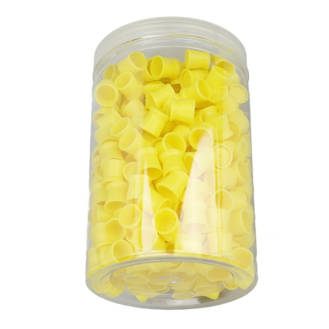 300pcs Pigment Cups Disposable Ink Cup Small Cup Silicone Ink Cup Color Container For Ink Accessories 12mm