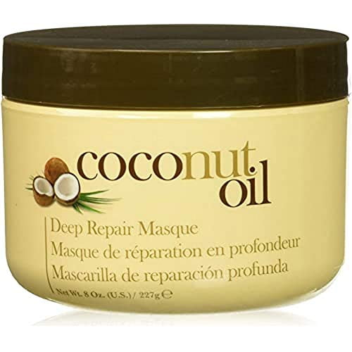 Hair Chemist Coconut Repair Masque, Hair Mask Deep Conditioning Hair Treatment, Helps Repair and Regrow Damaged Hair, Nourishes the Scalp and Revitalizes Hair, Safe For Color Treated Hair, 8 Ounce