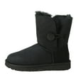 thumbnail image 1 of Ugg Women's Bailey Button II Black High-Top Sheepskin Boot - 9 M, 1 of 3