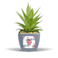 thumbnail image 1 of Flango Pot de Fleurs Ananas Faux Symbole Vase Mini Décor, 1 of 3