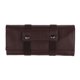 thumbnail image 2 of Bolsas profesionales para tijeras afiladas y para barba Bolsa de cuero PU - Negro, se describe café Colcomx Salon Shear Holder, 2 of 8