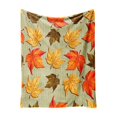 thumbnail image 2 of WDOBM Warm Blanket, Plush Blanket, Maple Leaf Pumpkin Flannel Sofa Throw Blanket, Flannel Blanket, Fall Pumpkin Throw Blanket for Sofa Throw Blanket, 2 of 6