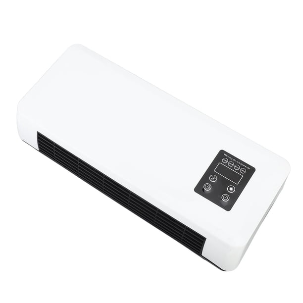 Calentador De Pared Eléctrico, 1500W ABS Calentador Espacial Montado En La Pared Mácina De Enfriamiento De Calentamiento RÁPIDO CON ESTANTE Para SECAR TOAllAS GOLPES