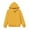 Yellow, variant on Coerni Kids Boys Girls Classic Pocket Hoodie Child Casual Solid Color Long Sleeve Hooded Pullover Sweatshirt for Teen Tops