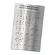thumbnail image 4 of Tablero de alfabeto braille, instrumento educativo que ofrece regalos, aprendizaje de braille con puntos aumentados, tablero braille para estudiantes, 4 of 9
