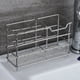 thumbnail image 4 of Soporte para cepillo de dientes de acero inoxidable, soporte para cepillo de dientes eléctrico, multifunción, impermeable, sin perforaciones, organizador de almacenamiento para baño, 4 of 6