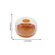 thumbnail image 1 of Contenedores de Almacenamiento de Alimentos con Tapa de Refrigerador, Cebollas Aguacates Tomate Limón Organizador Reutilizable, Polipropileno Transparente Y Abs Recipientes de Almacenamiento de Alimen, 1 of 5