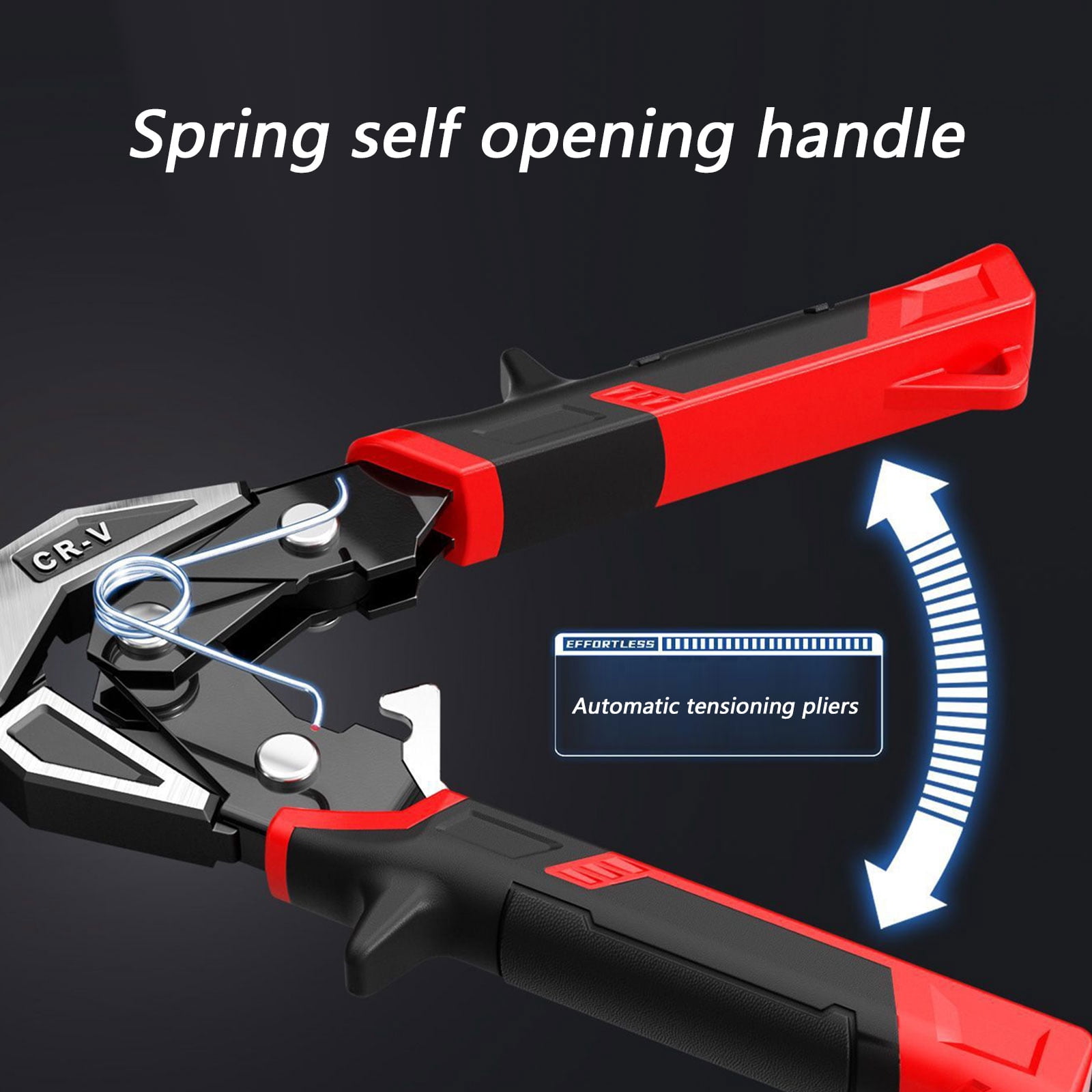Multifunctional Wire Stripper Crimper Tool for Electrician Cable Work