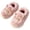 Pink, variant on SUYIDA Womens Home Slippers - Cozy Slippers For Indoor Outdoor Soft Comfortable Warm Winter Slide On Flat With Sole All Day Wear