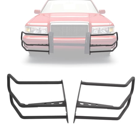 Black Front Bumper Brush Grille Guard Bracket For Ford Crown Victoria 03-11