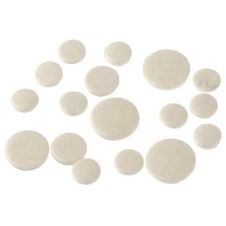

HOMEMAXS 17pcs Bb Clarinet Woodwind Instrument Pads