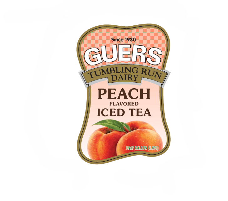 Guers Peach Tea 1/2 gallon