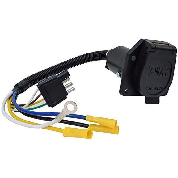 Valterra A10-7084 12" 7 Way to 4 Way Pre-Wire Harness