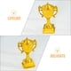 thumbnail image 4 of 2 mini trofeos de plástico para fiestas de cumpleaños infantiles, decoración de tartas, juguetes para celebraciones, eventos y reconocimientos., 4 of 5