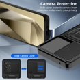 thumbnail image 5 of Design for Galaxy S24 Plus/S24+ Phone Case with Ring Holder Stand Kickstand Heavy Duty Slim Shockproof Hybrid Rugged Drop Protective Cover for Samsungs24+ galaxys24+ Women Men 6.6 inch Black, 5 of 14