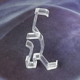 thumbnail image 3 of Valance Clips Clear Plastic Hidden Retainer Holder Clip for Window Blind Valance,Horizontal Faux & Wood Blinds Parts, 3 of 6