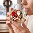 thumbnail image 6 of Christmas Glass Cup,12oz,Xmas Festival Holiday Glassware,Home Kichen Bar Dinking Soda Ice Water Coffee Beverage Cup,Evening Party Drinkware Suppies, 6 of 6