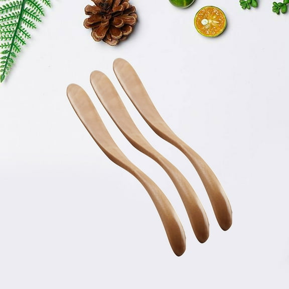 COSMOBETTY Butter Paddle Wooden Butter Tool Wood 5Pcs