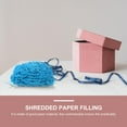 thumbnail image 2 of WRITWAA 1Set of Packaging Filler Paper Shredded Paper Blue for Event Planners, 2 of 8