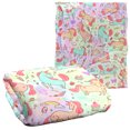 thumbnail image 1 of Logovision Aloof Unicorn Treat Pattern Silky Touch Super Soft Throw Blanket 50' x 60', 1 of 6
