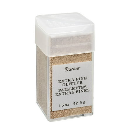 - Extra Fine Glitter: Champagne, 1.5 ounces