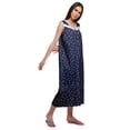 thumbnail image 2 of Moomaya Chemise de Nuit d'Allaitement à Col Rond Imprimé pour Femmes en Coton, 2 of 5