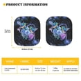 thumbnail image 4 of CYU SHOP Rose Hummingbird 2pc Auto Sunshade Front Windshield Sun Shade, Multicolor Car Sun Shades Blocks Sun Visor Protection for Women, 4 of 6
