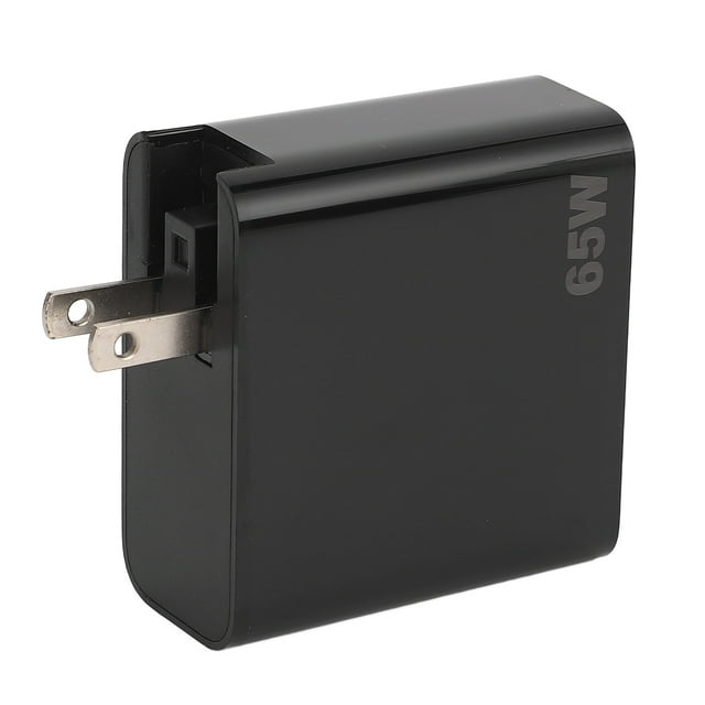 65W USB C charging Block, PD3.0 QC3.0 18W Double Port Fast Charging Power Adapter Cube, Charging Block Wall charging for Laptop Smartphone Tablet