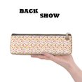thumbnail image 2 of Naloa Cute Cartoon Mushrooms Print Leather Pencil Case - Portable Big Capacity Pencil Pouch Organizer Bag Stationery Bag for Work & Office Pencil Pen Case, 2 of 5