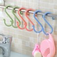 thumbnail image 3 of S Shape Hooks Set of 8 Plastic Portable Multipurpose Organizer Hanger, 3 of 14