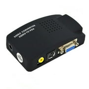 Video to VGA Converter CCTV Camera PC to TV Adapter Transfer Graphic Signal to Monitor Projector Computer