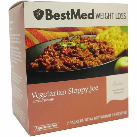 BestMed Vegetarian Sloppy Joe Entree, 7 per Box, 1 Pack
