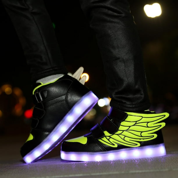Rechargeable light up store shoes at walmart