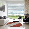 thumbnail image 7 of Ahgly Company Machine Washable Indoor Rectangle Transitional Red Area Rugs, 3' x 5', 7 of 7