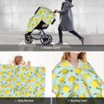 thumbnail image 6 of Car Seat Cover Baby, Funny Lemon Flowers Baby Car Seat Cover for Baby Boys Girls Newborn , Infant Car Seat Canopy Cover Nursing Breastfeeding Cover Warm Blanket, 6 of 7