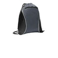 thumbnail image 2 of BG613 Port Authority Men's Drawstring Bag Fast Break Cinch Pack, 2 of 2