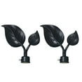 thumbnail image 2 of Herrnalise Home Decor 1pcs Curtain Rod Finials Leaf Shaped Curtain Rod End Drapery Rail Pole Head Cap, 2 of 2
