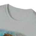 thumbnail image 3 of Three Capybara Moon, Gildan Unisex Softstyle T-Shirt, Graphic Tee, S-3XL, 3 of 3