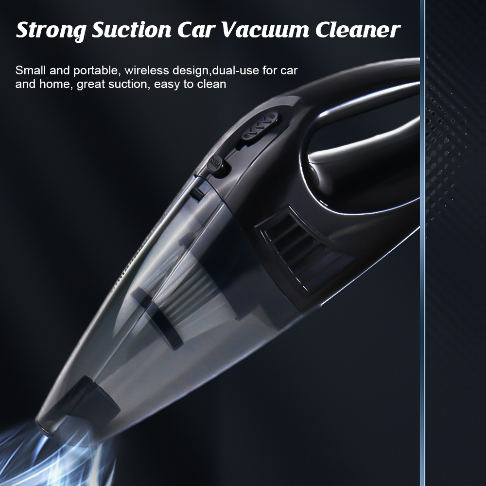 MDHAND Cordless Handheld Vacuum, 6000PA Wet and Dry Vacuum Cleaner for Home and Car, Powerful Suction, Ultra-Lightweight, Quick Charge, Black