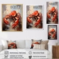 thumbnail image 4 of Designart "Lobster Oceanic Symphony" Seafood Wall Art Prints, 4 of 7