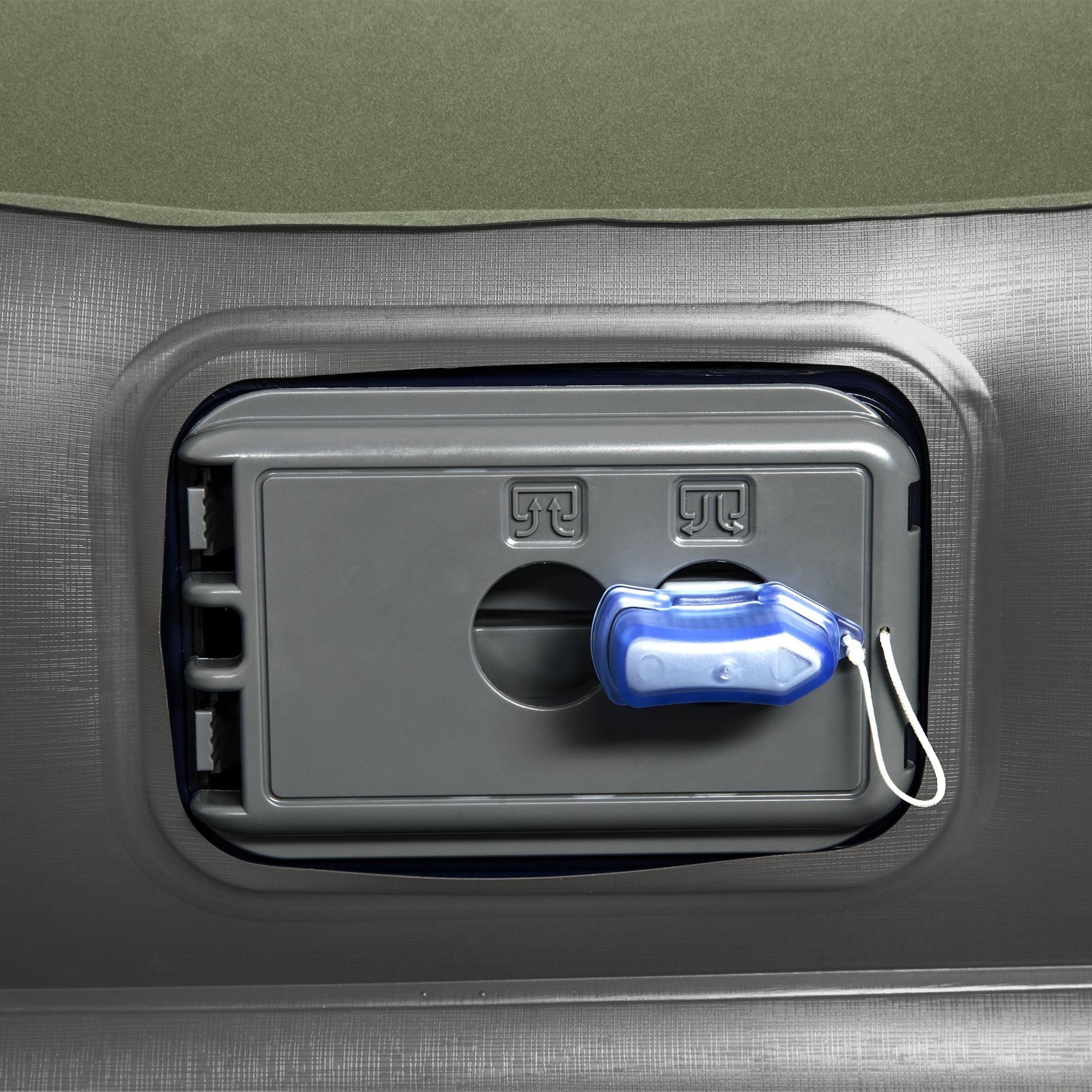 Ozark Trail Twin Air Mattress, Air Bed with Pump, 14 Inch Inflatable Air Mattress, Blow Up Bed