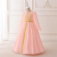 thumbnail image 4 of SXcggal One 2025 Nouvelle Robe Fille Robe Abaya Brodée Robe à Manches Longues Respirante Mignonne Décontractée Robe Fille, 4 of 9