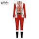 thumbnail image 4 of Disfraz de Cosplayer de manga larga para fiesta de Navidad, mono ajustado para mujer, traje de gato con estampado de Papá Noel, traje Zentai, 4 of 5