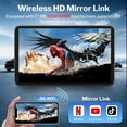 thumbnail image 4 of Pantalla Táctil Portátil 7" HD para Coche con CarPlay & Android Auto Inalámbricos, Cámara de Respaldo, Mirror Link y 4 Modos de Audio (2025), 4 of 6