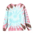 thumbnail image 3 of Maean Boys Girls Shirts Tie Dye Printed Long Sleeve Crewneck Pullover Lightweight Tee Tshirts, 3 of 3